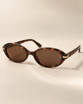 LOECY tortoiseshell Oval Sunglasses, women's oval sunglasses